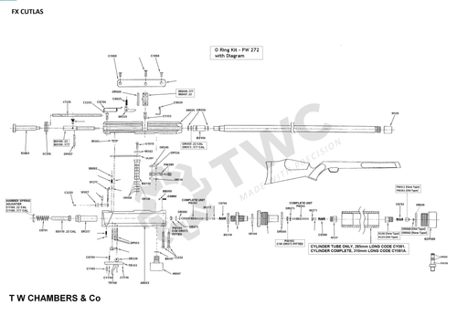 Airgun Spares - FX - T. W. Chambers & Co